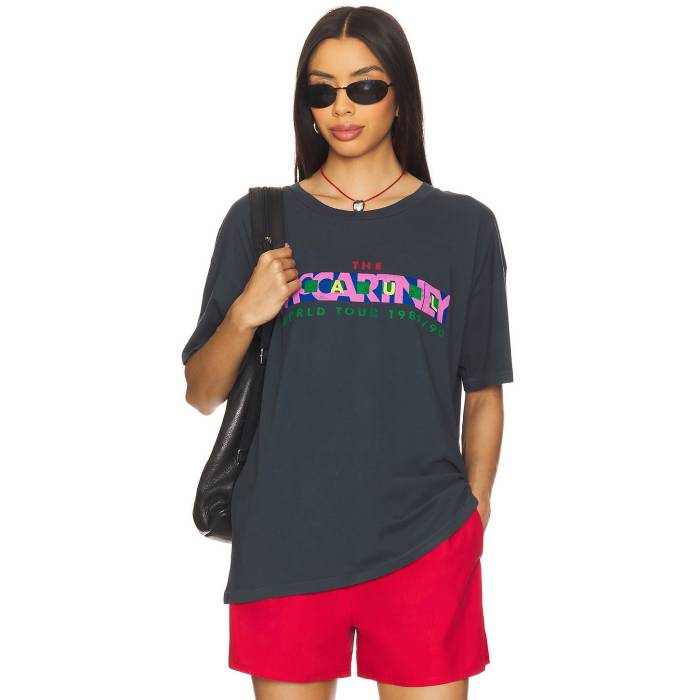 Daydreamer 【 Paul Mccartney Friends Of The Earth Merch Tee Women Vintage Black 】 ポール Tシャツ レディースファッション トップス Tシャツ カットソー レディース vintage ビンテージ・ヴィンテージ 黒色 ブラ 24,225円