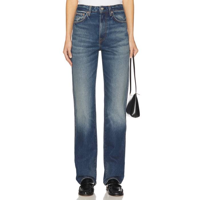 Grlfrnd 【 Sara Super High Rise Straight Jeans Women Figueroa St 】 ハイ ライズ ジーンズ レディースファッション ボトムス パンツ レディース 40,105円