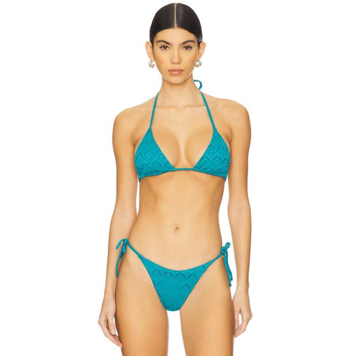 Peixoto 【 Benji Bikini Top Women Teal Athena 】 レディースファッション 水着 レディース