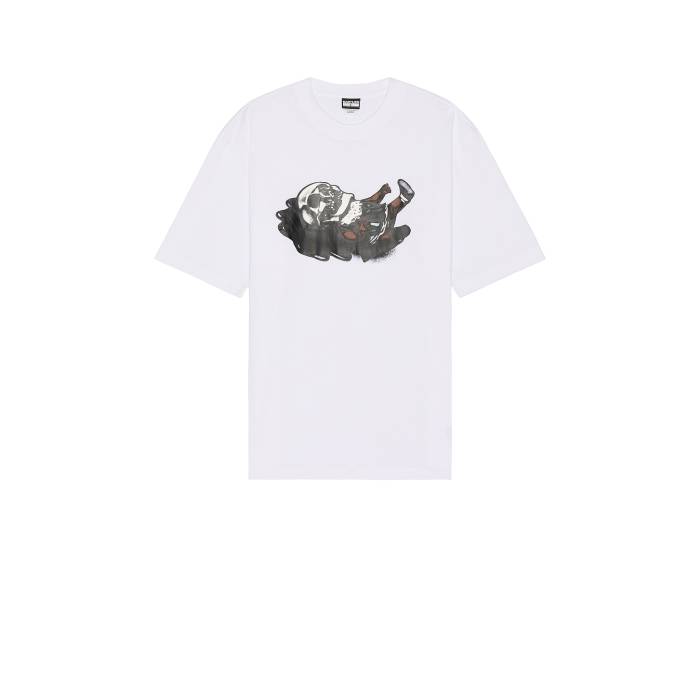 Babylon 【 Baby Doll Tee Men Cement 】 ティーシャツ メンズ 薄墨色・シメント