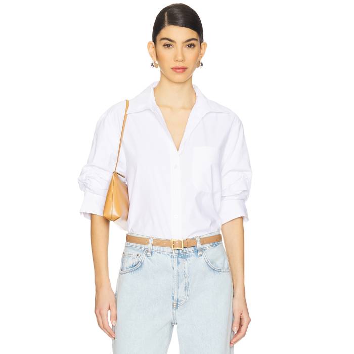 Brochu Walker 【 Pia Shirt Women Salt White 】 レディース 白いこと 白いこと