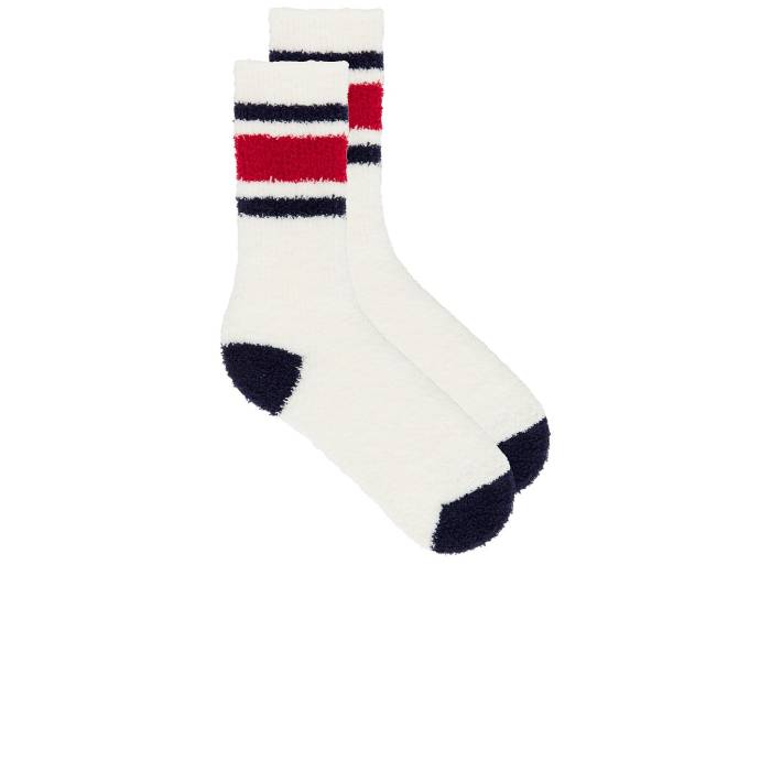 Barefoot Dreams 【 Cozychic Multi Color Tube Socks Women Marine Multi 】 ソックス・靴下 インナー 下着 ナイトウェア レディース 靴下 レッグウェア 靴下 レディース