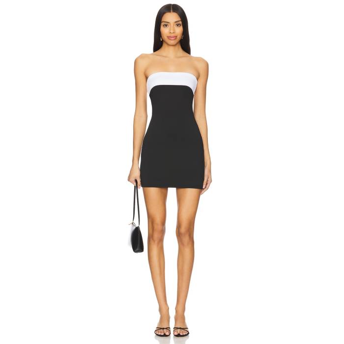 Superdown 【 Jodie Strapless Dress Women Black 】 ドレス レディースファッション ドレス レディース 黒色 ブラック