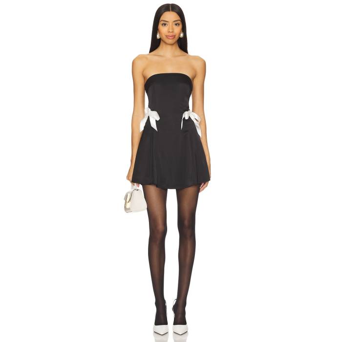 More To Come 【 Lillie Mini Dress Women Black 】 お召しもの レディース 黒いこと 黒いこと
