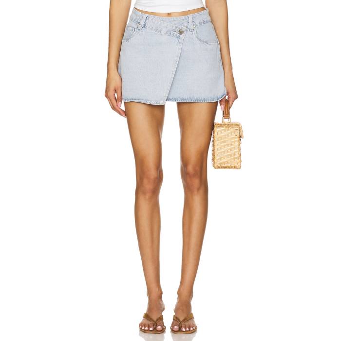 ブランクニューヨークシティー Blanknyc 【 Denim Wrap Skirt Women Tea Break 】 デニム wrap ラップ レディース|スニケス