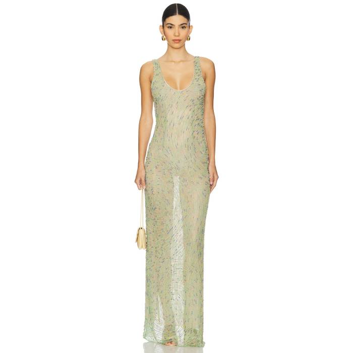 Roberta Einer 【 Roma Dress Women Green 】 ローマ ドレス レディースファッション ドレス レディース green 緑・グリーン