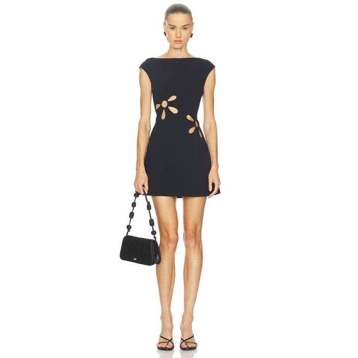 Cult Gaia 【 Yudi Dress Women Black 】 御召しもの レディース 黒いこと 黒いこと