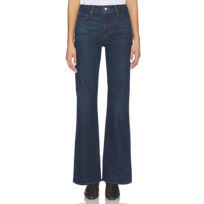 ペイジ Paige 【 Sofia Seamed Belt Loops Flare Jeans Women Visage 】 ベルト ジーンズ レディース|スニケス