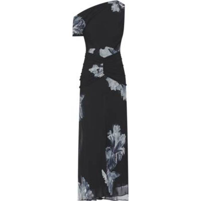 Nicholas 【 Elza Off Shoulder Panelled Midi Dress Women Azalea Floral 】 御召しもの レディース