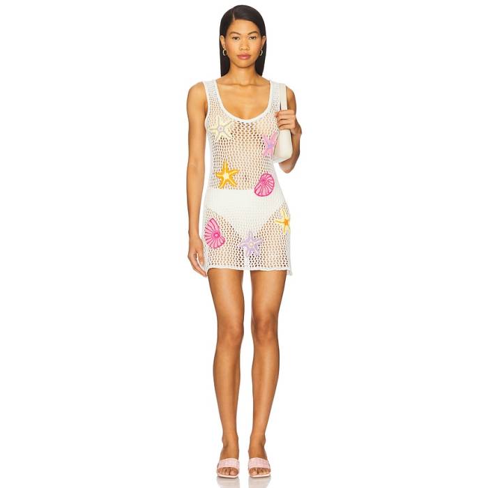 Capittana 【 Patsie Beach Dress Women Ivory 】 お召しもの レディース 象牙色