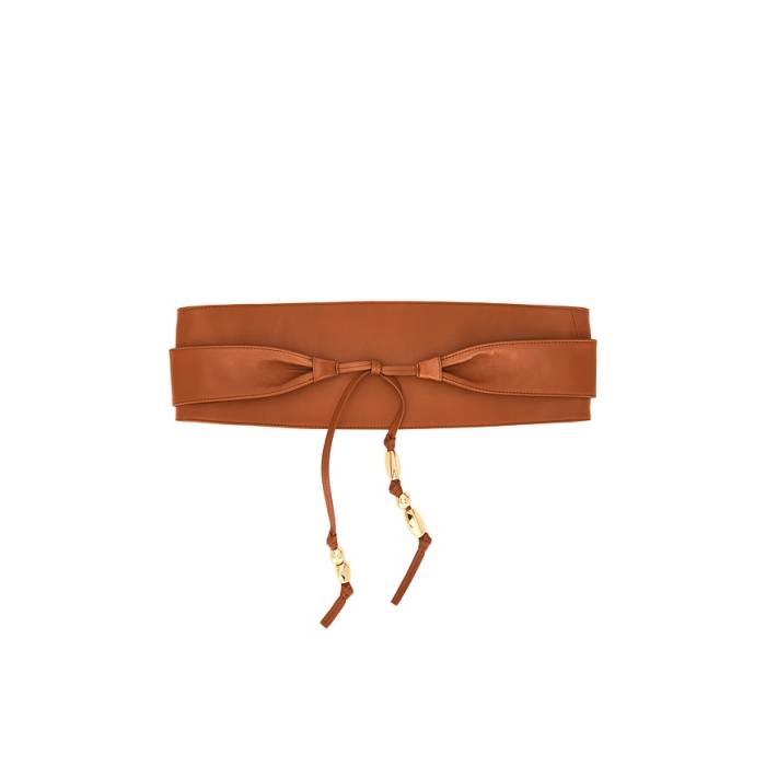 ジマーマン Zimmermann 【 Foam Pebbles Wrap Belt Women Pecan 】 wrap さあ美 三尺帯 レディース