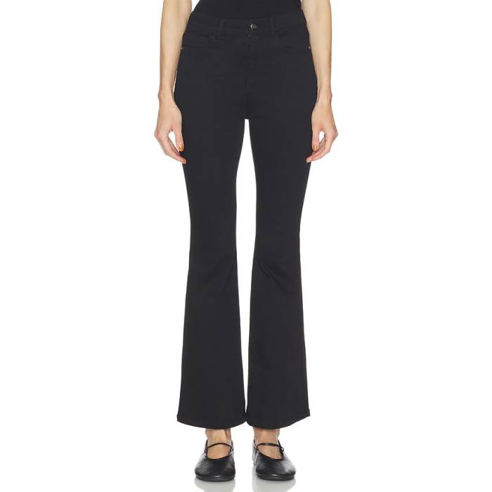 Revolve X Jj 【 Flare Jeans Women Black 】 デニム レディース 黒いこと 黒いこと