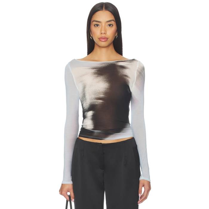 Miaou 【 Amelia Top Women Phantom Glacier 】 レディース