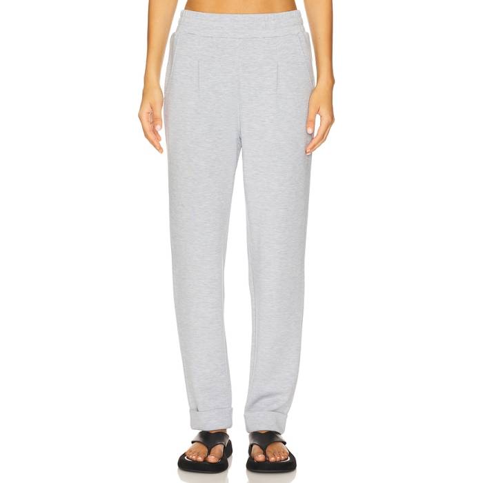 バーリー Varley 【 The Rolled Cuff 25" Pant Women Mid Blue Marl 】 パンツ レディース ミッド 青色 ブルー｜スニケス