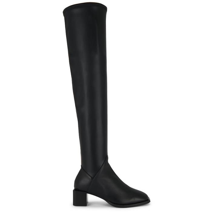 オールセインツ Allsaints 【 Avril Over The Knee Boot Women Black 】 ブーツ レディース 黒いこと 黒いこと