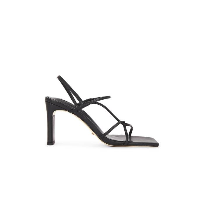 トニービアンコ Tony Bianco 【 X Revolve Calais Sandal Women Black Nappa 】 レディース 黒いこと 黒いこと