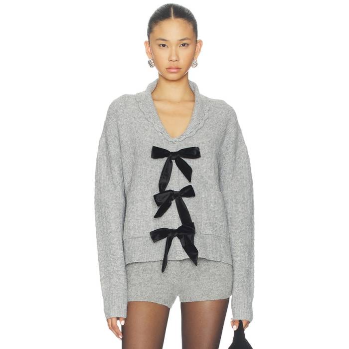 John \u0026 Jenn By Line 【 Micah Cardigan Women Cloudy Sky 】 ジレー レディース 天の原