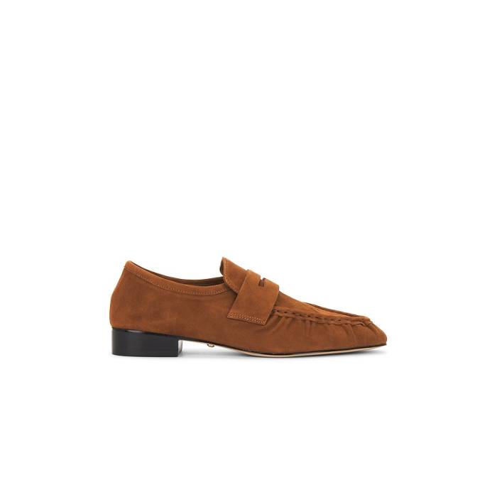 Raye 【 Celina Loafer Women Brown 】 置き目毛皮 シューズ レディース 赤銅色 赤銅色