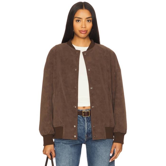 Line \u0026 Dot 【 Alfie Jacket Women Chocolate 】 Jacket 上衣 レディース