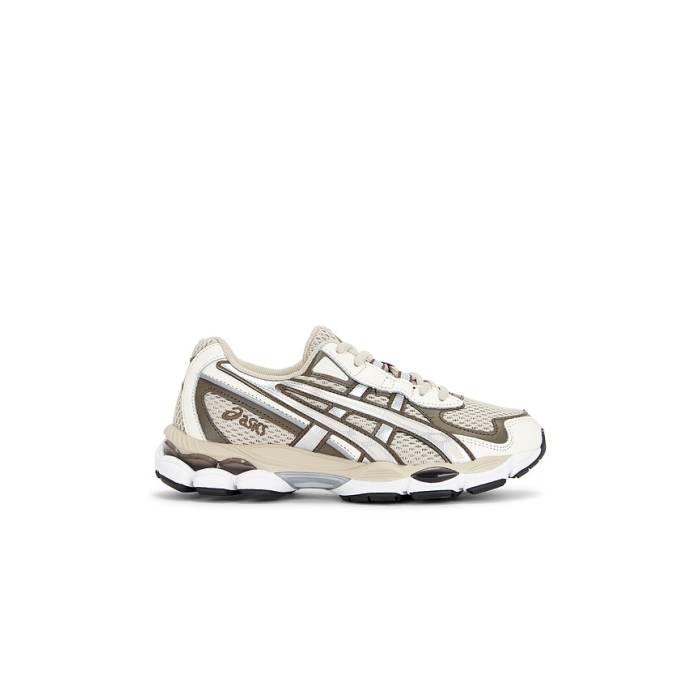 アシックス Asics 【 Gel-Nyc 2055 Sneaker Women Feather Grey \u0026Amp; Sepia Brown 】 靴 スニーカー レディース 薄墨色 薄墨色 赤銅色 赤銅色