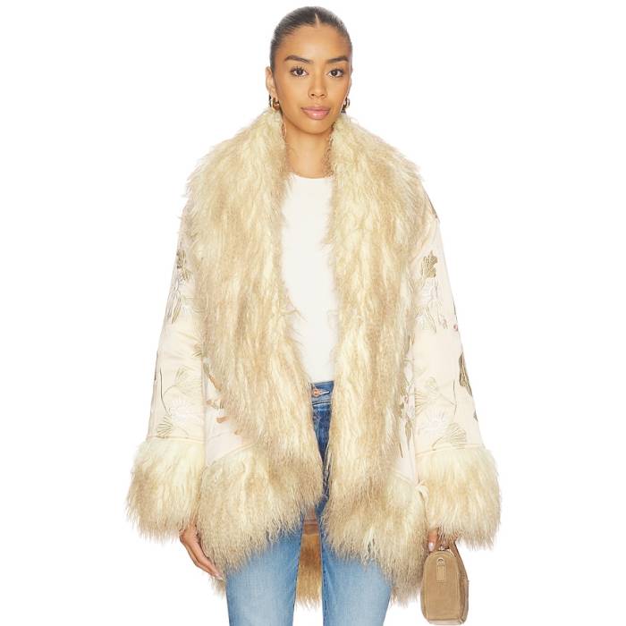 フリーピープル Free People 【 Moon Petals Jacket Women Cream Combo 】 Jacket ジャケット レディース クリーム|スニケス