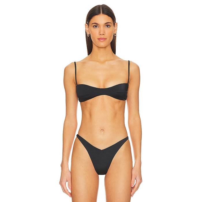 Belle Anna 【 Clio Bikini Top Women Black 】 レディース 黒色 ブラック｜スニケス