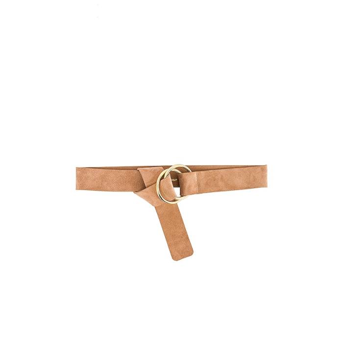 B-Low The Belt 【 Tumble Suede Belt Women Sand &Amp; Gold 】 スエード・スウェード ベルト レディース 砂色・サンド ゴールド｜スニケス