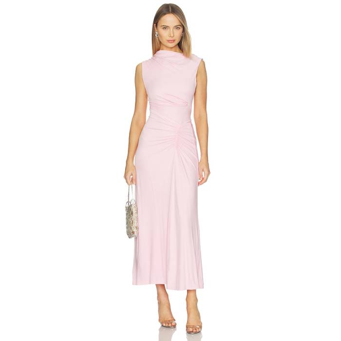 Simkhai 【 Acacia Draped Jersey Dress Women Tulip 】 ティーシャツ 御召しもの レディース
