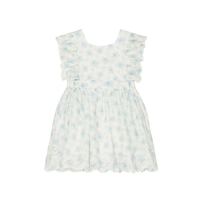 バルドー お坊っちゃん Bardot Junior 【 Annie Floral Mini Dress Girls Blue Floral 】 御召しもの お坊っちゃん キッズ 青碧 青碧