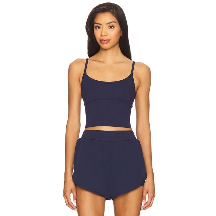 Wellbeing + Beingwell 【 Movewell Ripley Tank Women Navy 】 貯蔵タンクいの一番 レディース 紺色 米国海軍