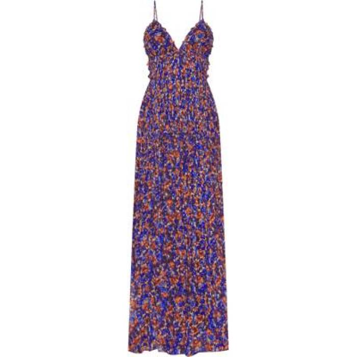 ウラ・ジョンソン Ulla Johnson 【 Atrani Silk Gown Women Violet 】 レディース 紫・相撲取り草