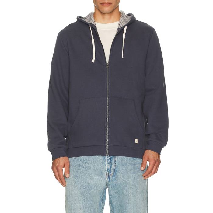 Marine Layer 【 Relaxed Cloud 9 Full Zip Hoodie Men Navy 】 フーディー パーカー メンズ 紺色 ネイビー|スニケス