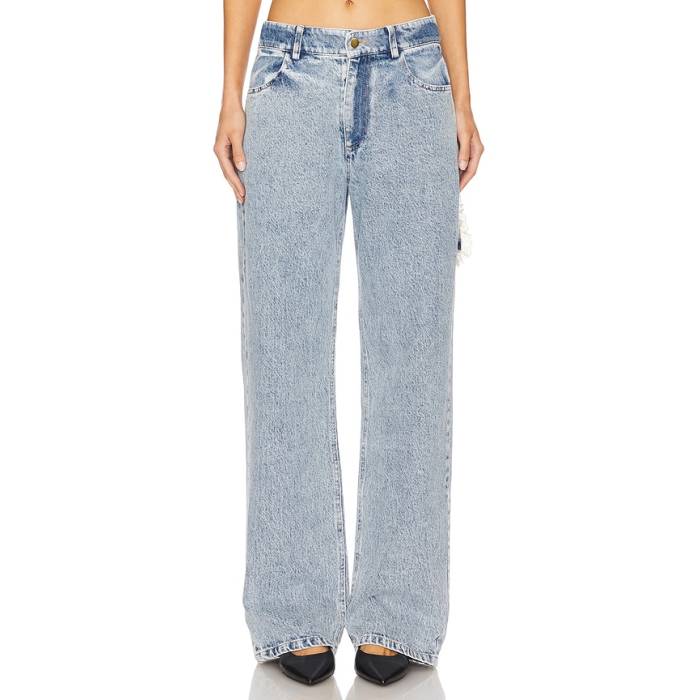 Tanner Fletcher 【 Sid Lace Loop Straight Leg Jeans Women Vintage Wash 】 デニム レディース vintage ビンテージ・ヴィンテージ