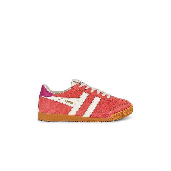ゴーラ Gola 【 Elan Sneaker Women Coral, Off White, \u0026Amp; Fuchsia 】 靴 スニーカー レディース