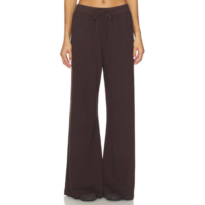 Eterne 【 Drawstring Lightweight French Terry Wide Leg Sweatpant Women Espresso 】 レディース|スニケス
