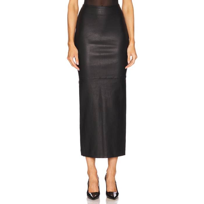 Sprwmn 【 Maxi Tube Skirt Women Black 】 レディース 黒いこと 黒いこと