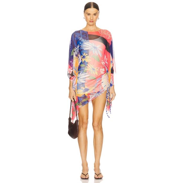 Agua Bendita 【 X Revolve Angelina Dress Women Radiant Floral 】 お召しもの レディース