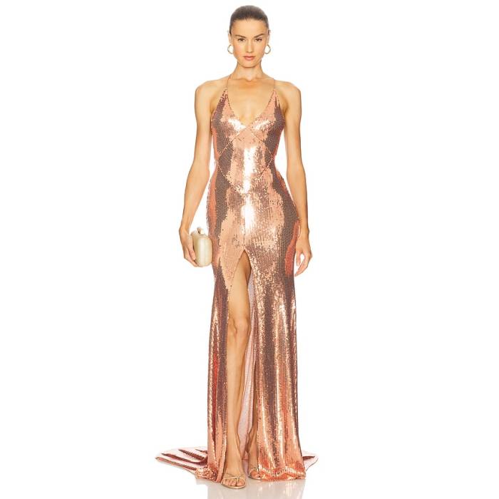 Alex Perry 【 Panelled Bikini Gown Women Copper 】 レディース 銅色 コッパー