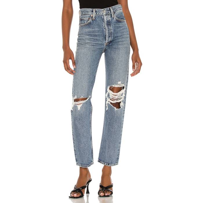 Agolde 【 90S Pinch Waist Jeans Women Backdrop 】 デニム レディース
