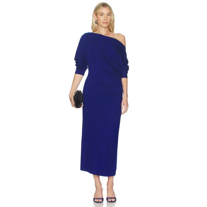 エーエルシー A.l.c. 【 Sonny Dress Women Yves Blue 】 御召しもの レディース 青碧 青碧