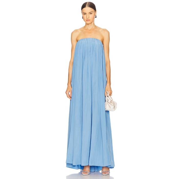 エーエルシー A.l.c. 【 Wynn Gown Women Costal Blue 】 レディース 青碧 青碧
