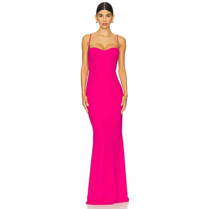 Katie May 【 Yasmin Gown Women Pink Peacock 】 レディース pink サクラ色