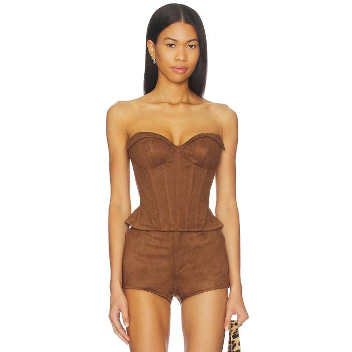 Nana Jacqueline 【 Hailey Top Women Brown 】 レディース 赤銅色 赤銅色