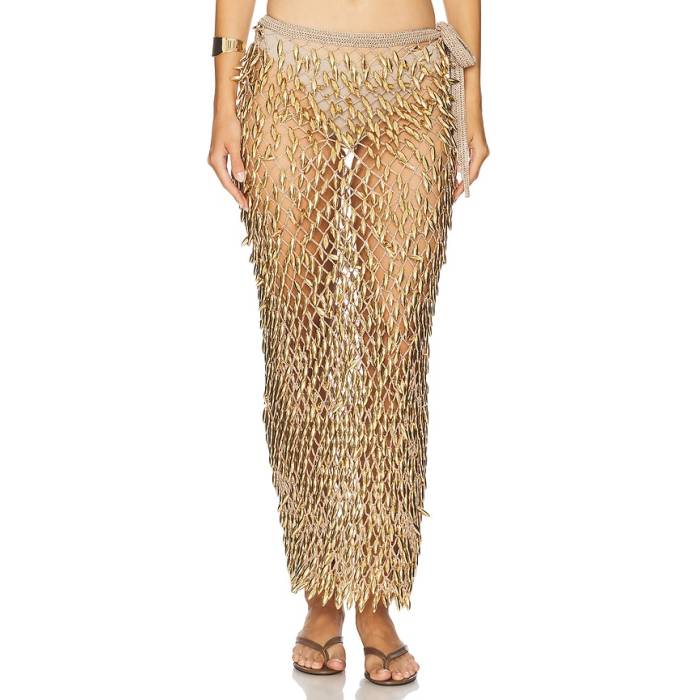 My Beachy Side 【 Adora Hand Crochet Beaded Convertible Skirt/Dress Women Bronze 】 レディース 銅・ブロンズ|スニケス