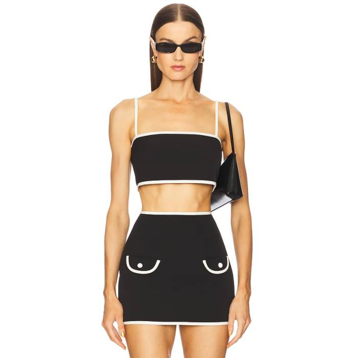 Alexis 【 Simi Top Women Black 】 レディース 黒いこと 黒いこと