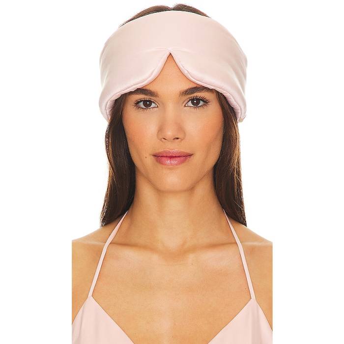 Lunya 【 Washable Silk Sleep Mask Women Delicate Pink 】 レディース pink サクラ色
