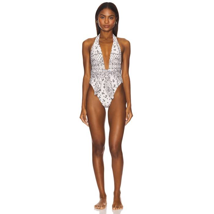 モンシー Montce 【 Tropez Tie-Up One Piece Women Ivy Bandana 】 レディース
