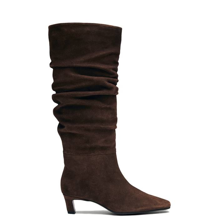 Alohas 【 Kalila Suede Boot Women Suede Brown 】 スエード・スウェード ブーツ レディース スエード・スウェード 赤銅色 赤銅色