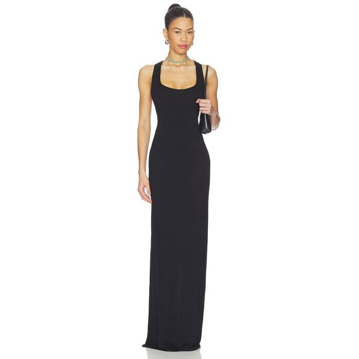 Eterne 【 Soft Jersey Hedi Maxi Dress Women Black 】 プルオーバー 御召しもの レディース 黒いこと 黒いこと
