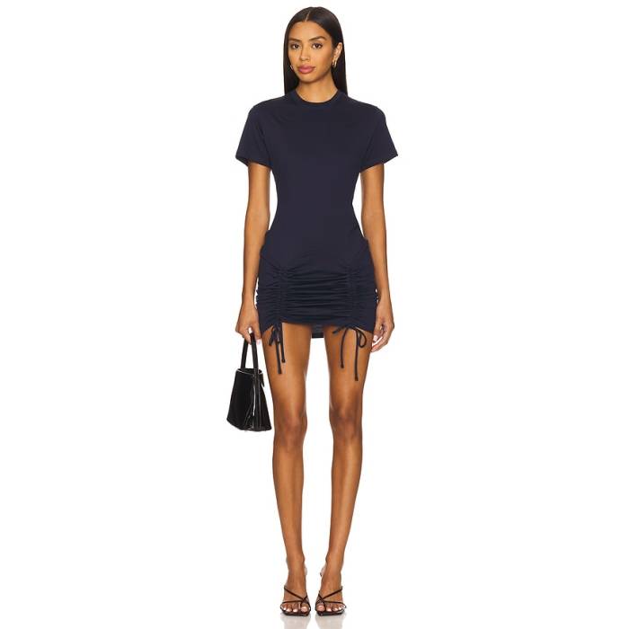 フルールドゥマル Fleur Du Mal 【 Riley T-Shirt Dress Women Eclipse 】 ティーシャツ お召しもの レディース レディースファッション-ドレス